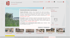 Desktop Screenshot of opatowek.pl